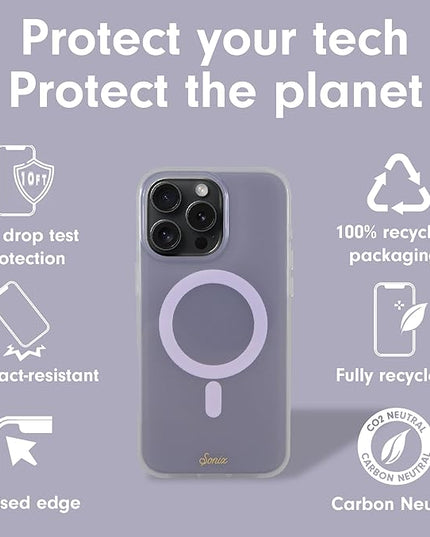 Sonix Case for iPhone 16 Pro Max | Compatible with MagSafe | 10ft Drop Tested | Jelly Lavender