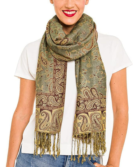 Scarf for Women Spanish Design Elegant Long Shawl Scarves for Summer Fall