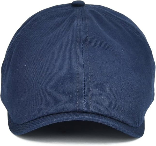 VOBOOM Cotton Washing Flat Cap Cabbie Hat Gatsby Ivy Irish Hunting Newsboy