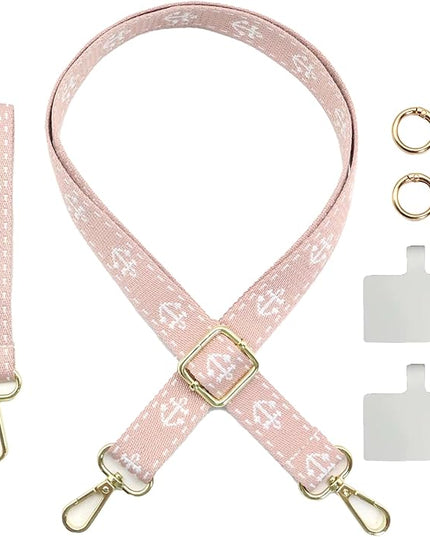 Adjustable 1" Width Phone Crossbody Lanyard and Wristlet Strap - Gift For The Lover In Your Life
