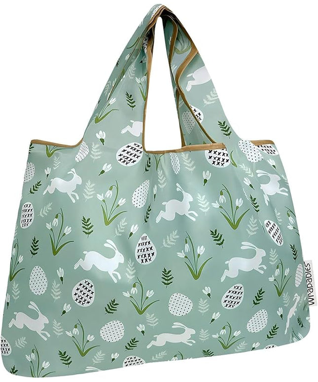 allydrew Large Foldable Tote Nylon Reusable Grocery Bags