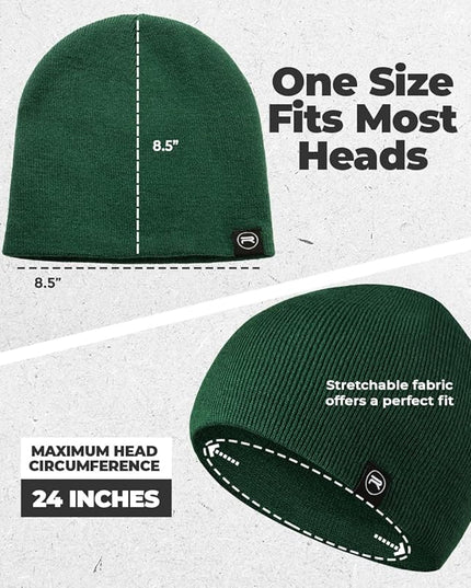 Original Beanie Cap - Soft Knit Beanie Hat - Warm and Durable