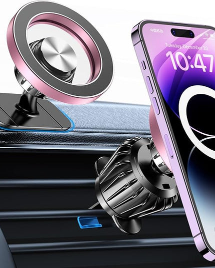 Kaistyle for Magsafe Car Mount【20 Strong Magnets】Magnetic Phone Holder for Car Phone Holder Mount Dash Mounted Holders Cell Phone Holders for Your Car Accessories for Women Men for iPhone 17 16 15 14