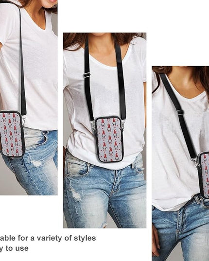 Small Crossbody Bags for Men, Cool Lightweight Sling Phone Pouch, Slim Cell Phone Purses