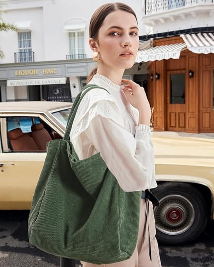 Canvas Tote Bag for Women Large Hobo Shoulder Bag for Work Travel Casual Message Bag Tote Purse handbags