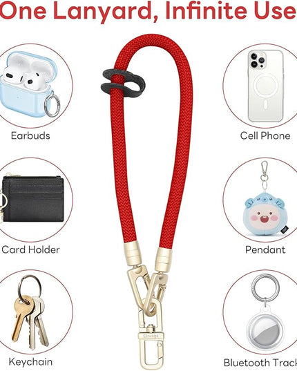Universal Cell Phone Lanyard Wrist Strap,Phone Bracelet Strap,Phone Charms Strap