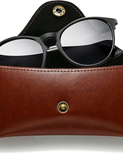 SUNGAIT Premium Vintage Round Sunglasses for Women Men Classic Retro Trendy Style