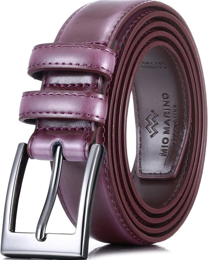 Marino’s Premium Belt Men, Genuine Leather Dress Belt for Men, Casual Mens Belt in Gift Box