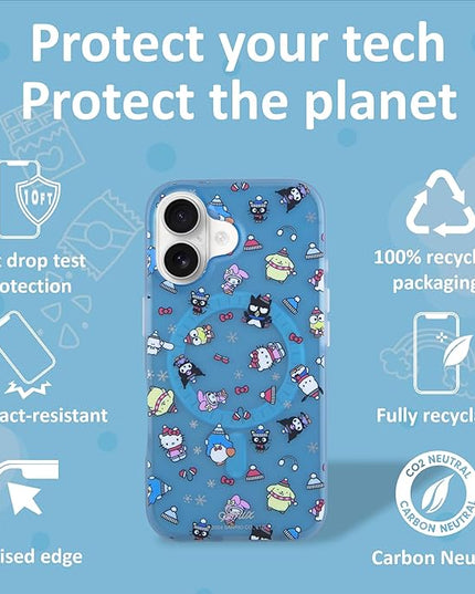 Sonix x Sanrio Case for iPhone 16 Plus | Compatible with MagSafe | 10ft Drop Tested | Hello Kitty and Friends Aspen Vacation
