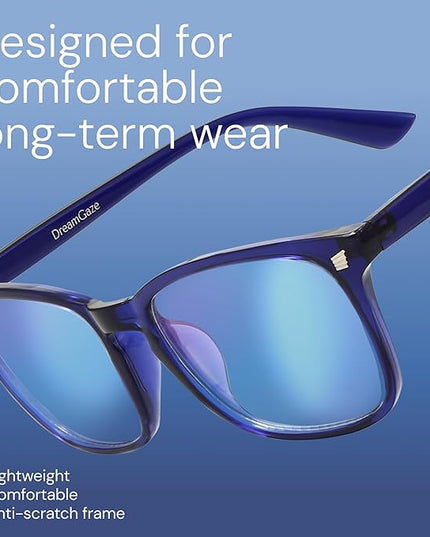 livho Gaming Blue Light Blocking Glasses for Better Sleep, Premium Night Driving, Computer Blockers for Man & Woman