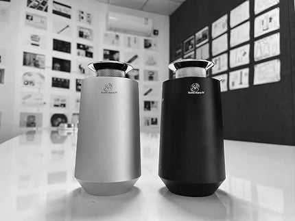 Essential Oil Diffuser with Hotel Inspired Fragrance Oil, Dual-Purpose for Car and Home, Aerospace-Grade Aluminum, Rechargeable Cordless, Bluetooth App Enabled, Quiet Aromatherapy, Auto Mode