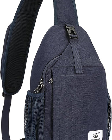 SKYSPER Sling Bag RFID Cross Body Bag Recycled Crossbody Backpack Travel Daypack