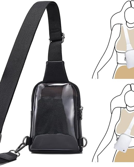 INICAT Sling Bag for Women Touchscreen Small Crossbody Cell Phone Purse Fanny Pack
