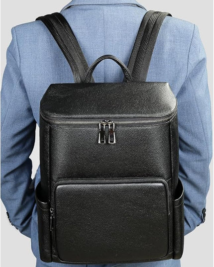 Waterproof Laptop Backpack for Work Travel School Durable Carryall Casual Daypack Business Commuter Gift Box (Black)