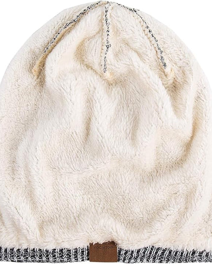 REDESS Beanie Hat for Men and Women Winter Warm Hats Knit Slouchy Thick Skull Cap