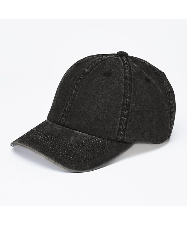 E BY ELIDAN Classic Dad Hat Cotton, Low-Profile Plain Baseball Cap, Adjustable, Breathable and Packable
