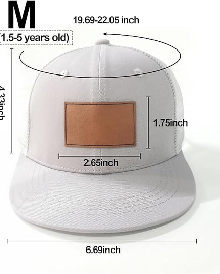 EDSG Custom Hat for Men Women, Trucker Hat, Personalized Baseball Caps, Adjustable Snapback Cap