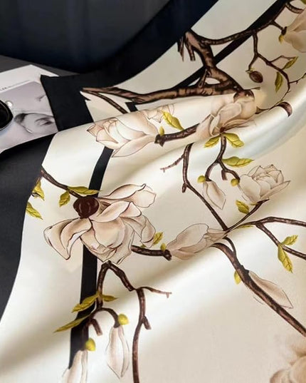 Headscarf Large Square Scarf 35" Fashion Scarves Silk Feeling Hair Wrapping Scarfs Hairscarf BA16