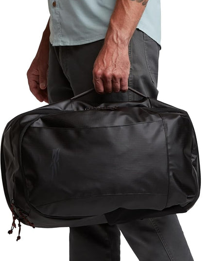 SITKA Drifter Travel Pack - Water Repellent Carry On Backpack Travel Size, Black