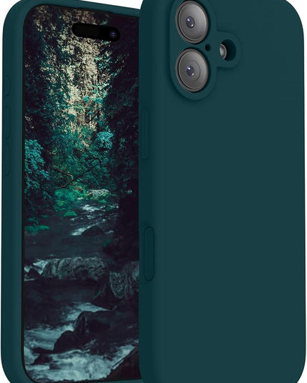 FireNova Magnetic for iPhone 17 Case, Compatible with MagSafe, [Integrated Silicone Camera Control Button] [Camera Protection] Anti-Scratch Microfiber Lining Phone Case, 6.3", Teal