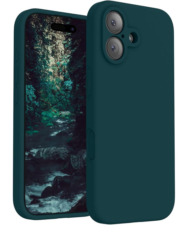 FireNova Magnetic for iPhone 17 Case, Compatible with MagSafe, [Integrated Silicone Camera Control Button] [Camera Protection] Anti-Scratch Microfiber Lining Phone Case, 6.3", Teal