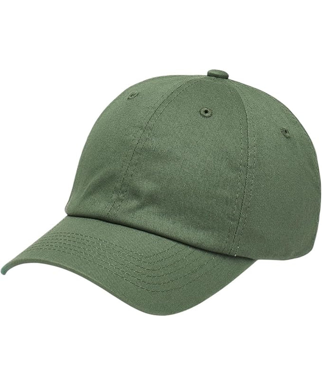 E BY ELIDAN Classic Dad Hat Cotton, Low-Profile Plain Baseball Cap, Adjustable, Breathable and Packable