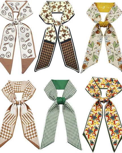 Purse Scarf Handbags For Women Skinny Hair Neck Accessories Scarves With Bag Scarfs Handle Fashion Lightweight