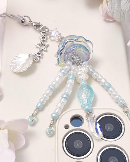1-4PCS Cute Phone Charms Aesthetic Y2K Cell Phone Charms Strap Strawberry Butterfly Star PhoneCharm Y2K Accessories for Bag Keychain Airpods Camera Pendants Decor
