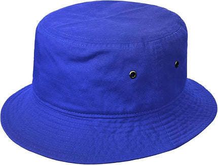 Falari Men Women Unisex Cotton Bucket Hat 100% Cotton Packable for Travel Fishing Hunting Summer Camp