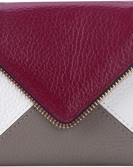 Lavemi Ultra Thin Small Compact Leather Womens Girls Wallets RFID Blocking Credit Card Holder for Women