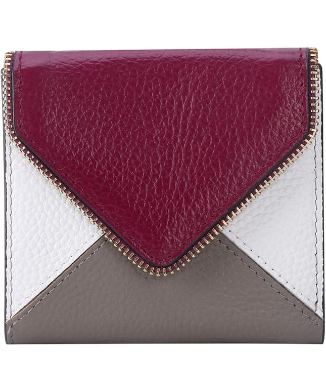 Lavemi Ultra Thin Small Compact Leather Womens Girls Wallets RFID Blocking Credit Card Holder for Women