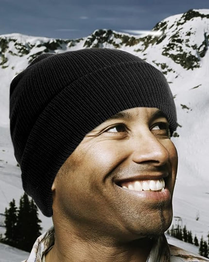 NPQQUAN Beanie for Men Women Winter Hats for Mens Beanie Cuffed Knit Beanies Skull Cap