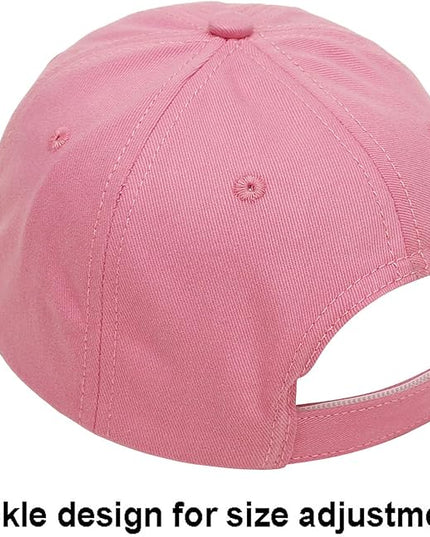 4 Pieces Toddler Baseball Hat Kid Baseball Cap Washed Cotton Adjustable Caps Hats for Boys Girls