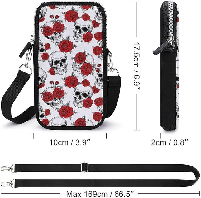 Small Crossbody Bags for Men, Cool Lightweight Sling Phone Pouch, Slim Cell Phone Purses