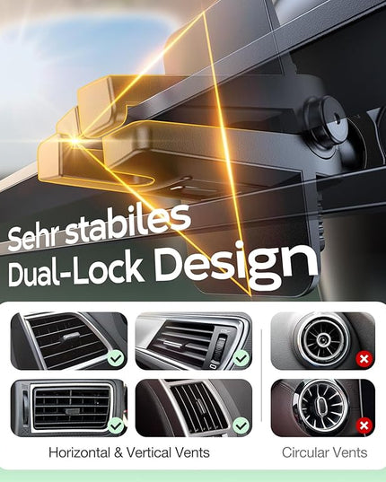 TORRAS 2026【Strongest Suction & Ultra-Durable】 Phone Holders for Your Car,【Patent & Safety Certs】 Car Phone Holder Mount Truck Stand for Dashboard Windshield Vent for iPhone 17 16 15 14 13, Sage