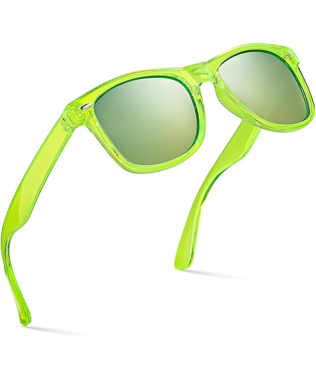 Retro Rewind Polarized Sunglasses for Men and Women - UV Protection Classic Sun Glasses
