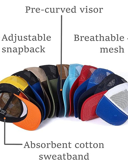 VOASTEK Running Hats for Men Baseball Cap Outdoor Essentials Runner Hat Jogging Cap Tennis Golf Workout Hats