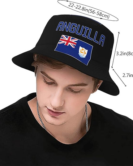 Funny Flag Bucket Hat for Men Women, Fisherman Hats Packable Fashion Sun Cap for Travel Outdoor Beach Boys Girls