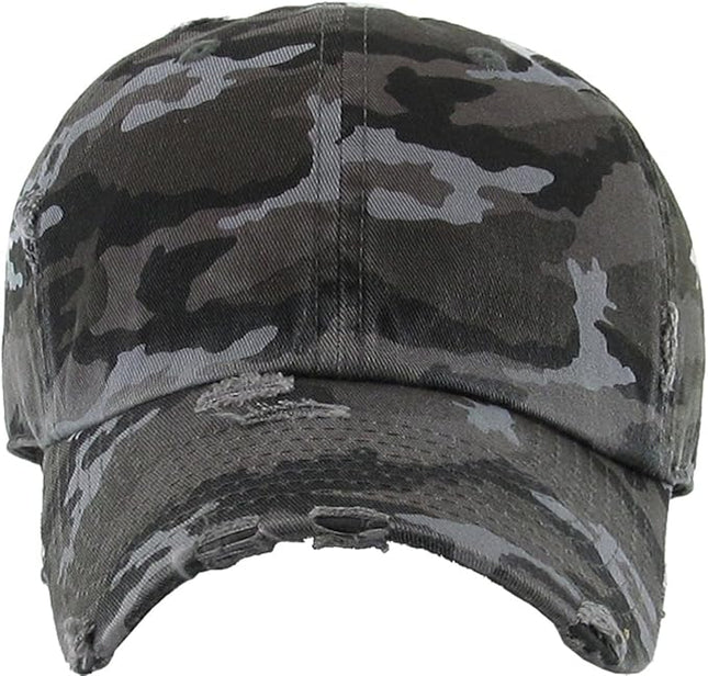 Funky Junque Distressed Baseball Cap