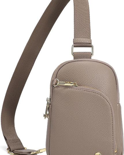 INICAT RFID Blocking Sling Bag Anti Theft Crossbody Bags Women Valentine's Day Gifts Travel Purses Vegan Leather