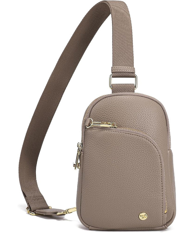 INICAT RFID Blocking Sling Bag Anti Theft Crossbody Bags Women Valentine's Day Gifts Travel Purses Vegan Leather
