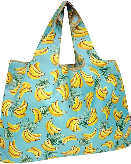 allydrew Large Foldable Tote Nylon Reusable Grocery Bags
