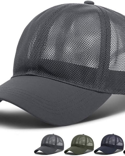 VOASTEK Running Hats for Men Baseball Cap Outdoor Essentials Runner Hat Jogging Cap Tennis Golf Workout Hats