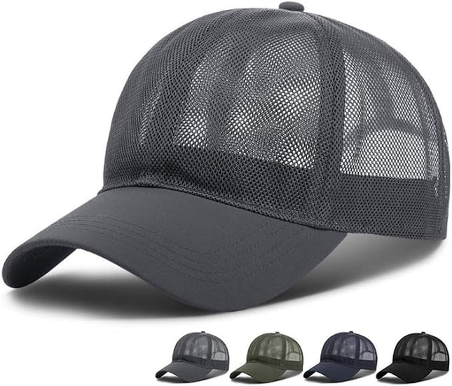 VOASTEK Running Hats for Men Baseball Cap Outdoor Essentials Runner Hat Jogging Cap Tennis Golf Workout Hats
