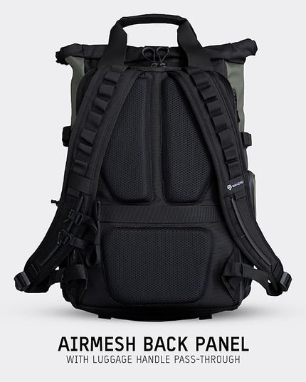 WANDRD PRVKE Lite: Weather-Resistant Travel & Camera Backpack with Laptop Sleeve, Quick Side Access, Clamshell Opening – Ideal Photography & Travel Bag