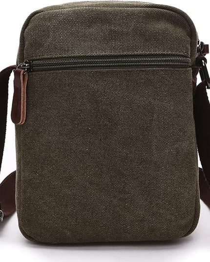 Collsants Mini Crossbody Bags for Women and Men - Small Purses and Handbags - Travel Bag - Canvas Shoulder Purse