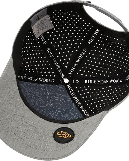 LRD Coastline Snapback Hat - Water Resistant Floating Crown Performance Cap