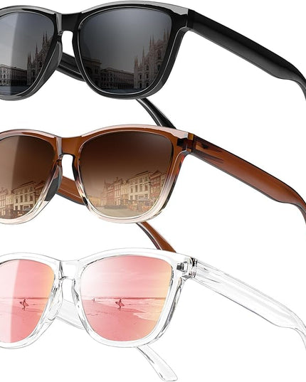 Sunglasses-women Polarized Sunglasses-womens: Trendy Sun Glasses polarized UV400 Protection Fashion Sun glasses
