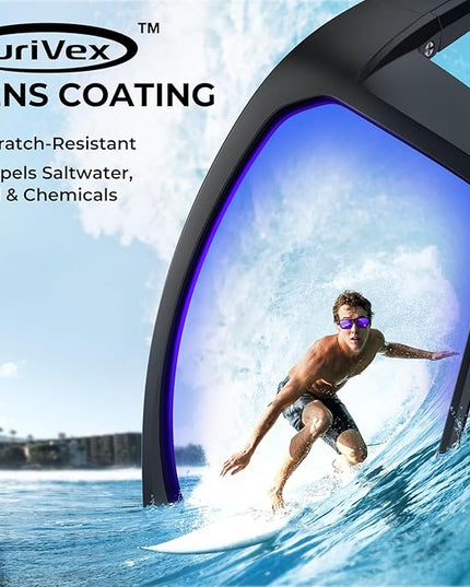 KastKing Huzzah Polarized Sport Sunglasses for Men and Women, Ideal for Driving Fishing Cycling and Running,UV Protection
