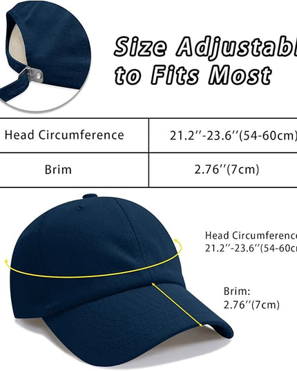 NPQQUAN Original Classic Low Profile Baseball Cap Golf Dad Hat Adjustable Cotton Hats Men Women Unconstructed Plain Cap
